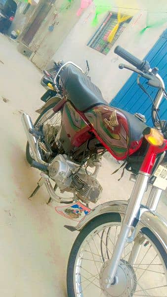 23 model Honda 70 bike 1