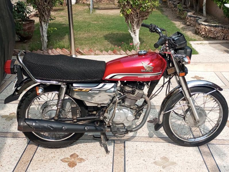 honda CG 125 special edition 9