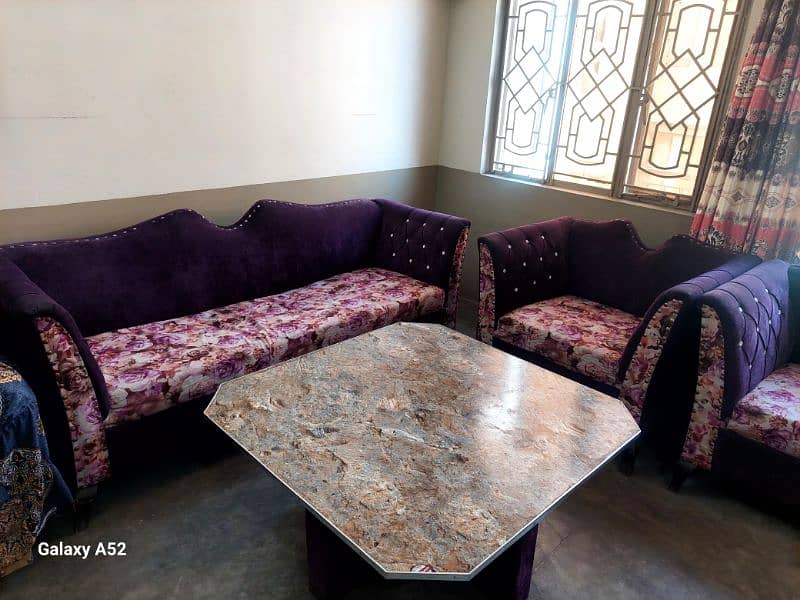 five seater sofa set for sale with table set 3