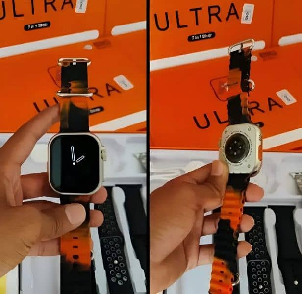 Ultra Smart Watch + 7 Straps in Cheapest Rate Ever. 2