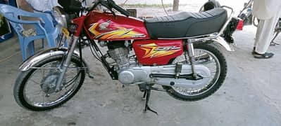 Honda CG 125 All Punjab number new condition everything Okay