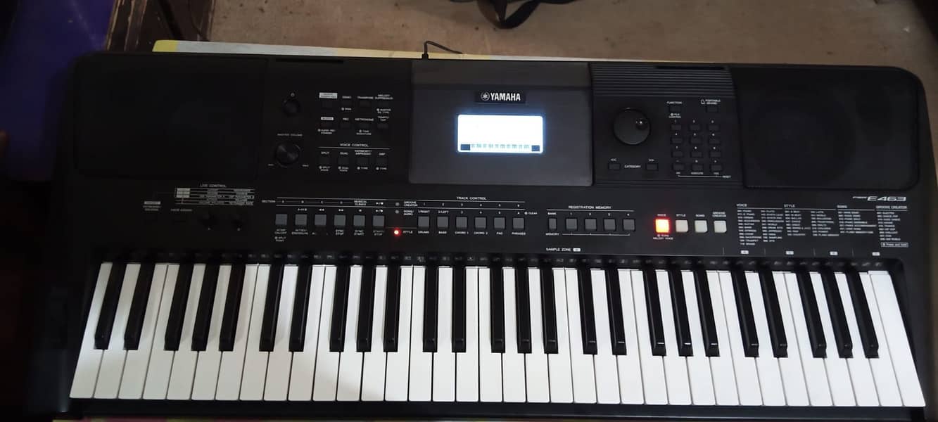 Yamaha PSR E463 Professional Yamaha Keyboard Casio Roland Korg 3