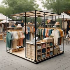 Clothing kiosk for sale 0