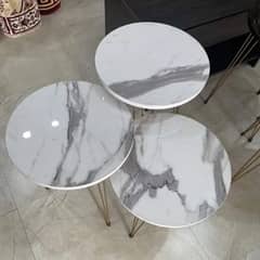 Nesting table / Marble table / Round table / plastic table / table