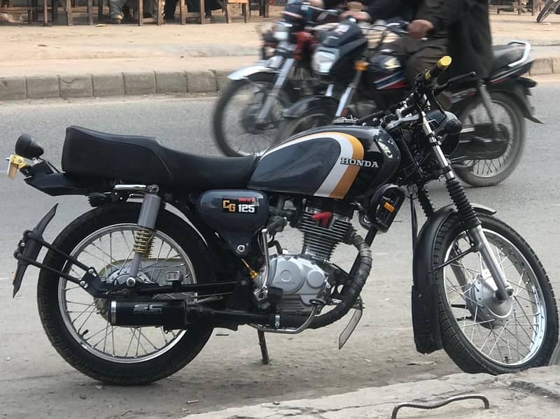 Honda 125 Modified Bullet For Sale 0