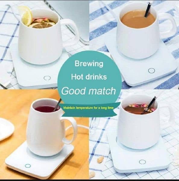 USB Electric Heating Coaster Warmer Coffee Mug 3