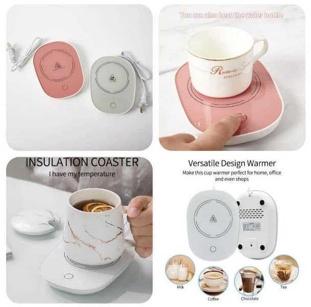 USB Electric Heating Coaster Warmer Coffee Mug 4