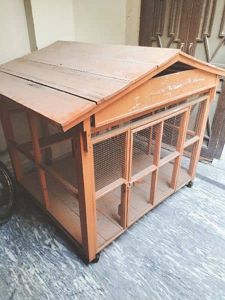 hen cages 4*4*4 in very good condition 2