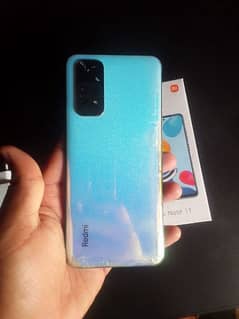 redmi note 11  with box and original charger