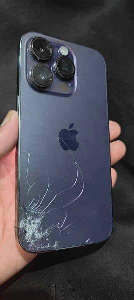 iphone 14 pro pta approved back broken 1