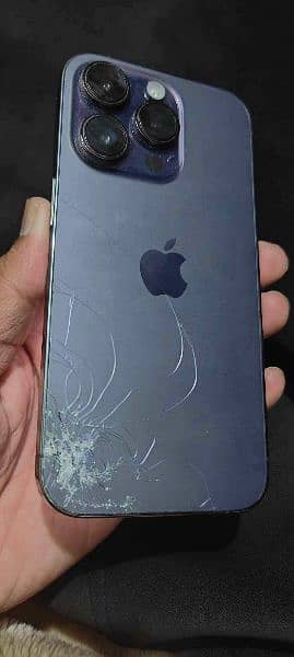 iphone 14 pro pta approved back broken 10