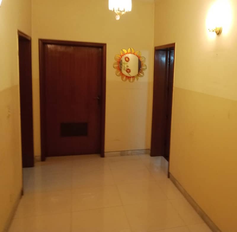 One Kanal House Available For Rent On 200 Feet Road Near Expo Johar Town Can Be Used For Silent OFFICE 8