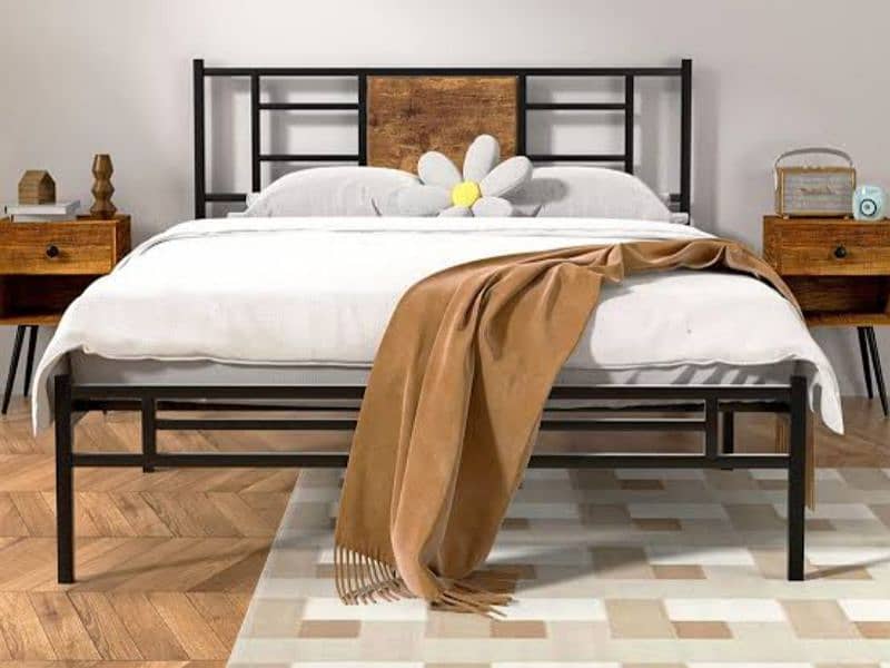 Iron Double Bed|Iron Furniture 14