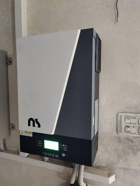 NS 6 KW Hybrid inverter IP-21 with 3.5 year service warranty. 2