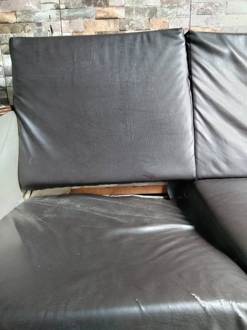 2 Seater Sofa Leather Poshish 4