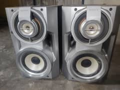 sony dual 6" woofer speaker