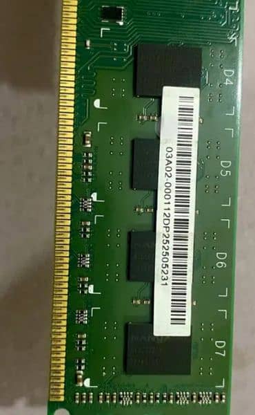 4GB of ram ddr3 (1600)Hz for pc 1