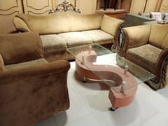 sofa set with table