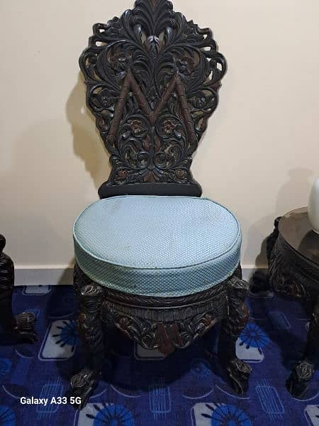 Chinioti Chair Set with table 2