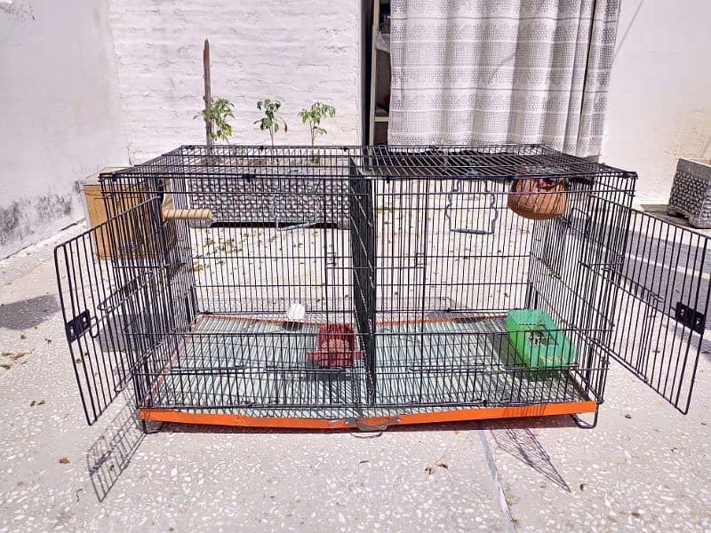 2 parriot cage 5