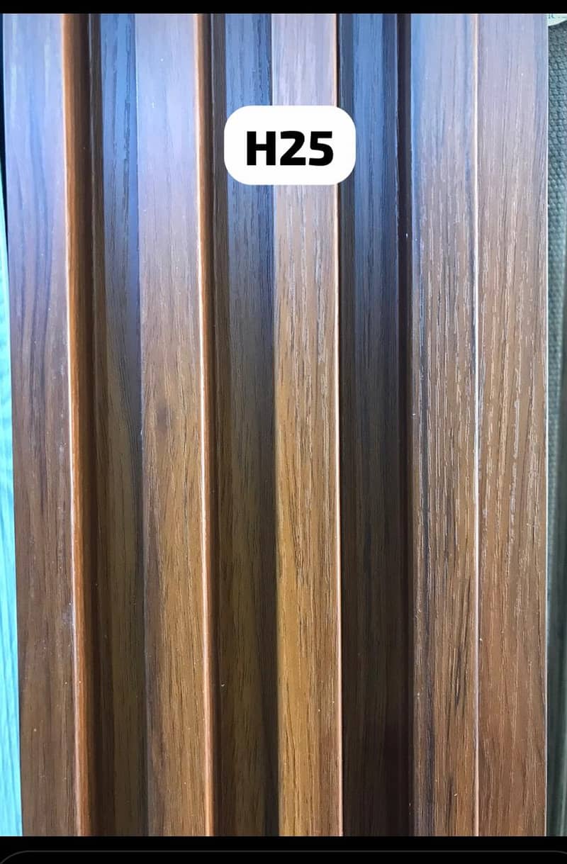 PVC wall panel / wallpanel / wooden panel /Wpc wall panel/Fluted panel 10