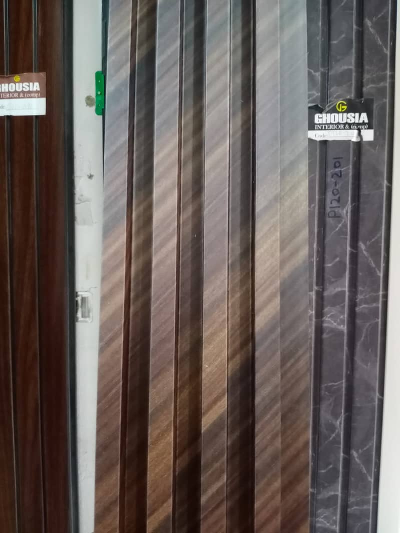 PVC wall panel / wallpanel / wooden panel /Wpc wall panel/Fluted panel 13