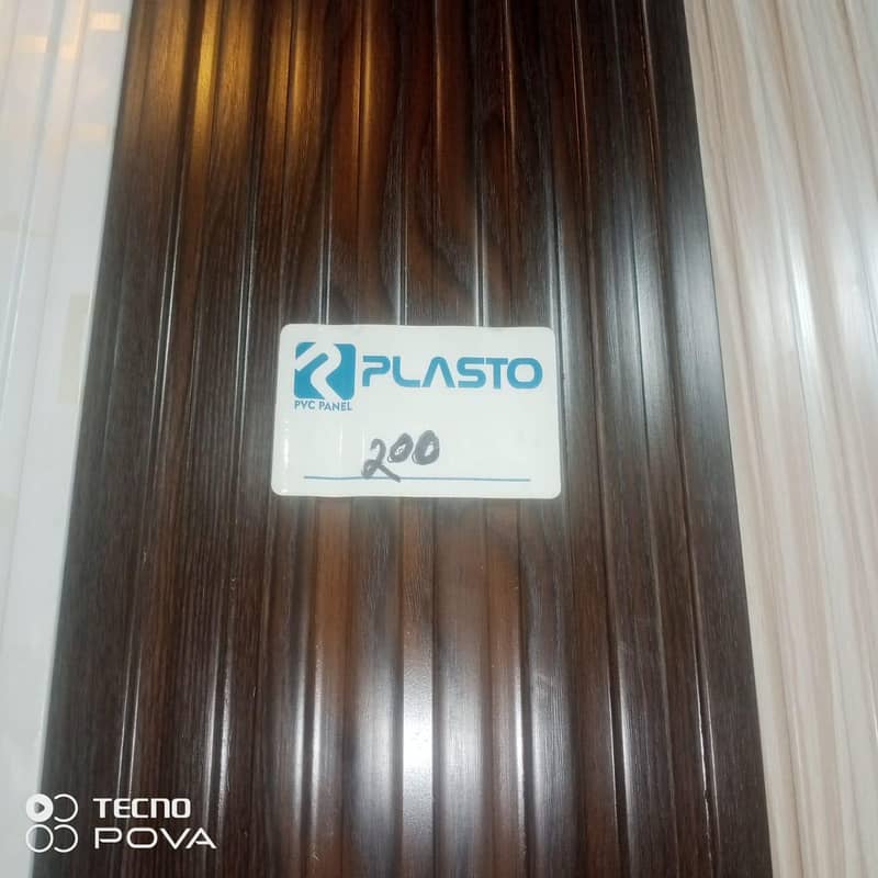 PVC wall panel / wallpanel / wooden panel /Wpc wall panel/Fluted panel 3