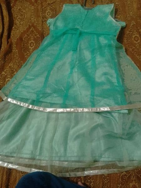 Short frook with Lehnga Medium size 4