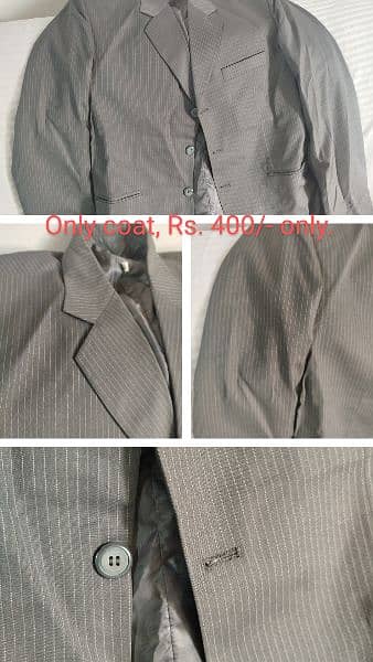 7- Gents winter dress Pent coats ( almost new ) 1