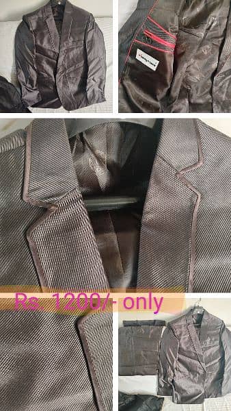 7- Gents winter dress Pent coats ( almost new ) 5