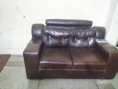 leather sofa