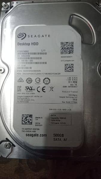 500 GB HDD 2