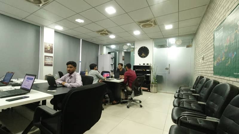 Unfurnished 750 Sqft Corner Main Double Road Located Office Available On Rent In I-8 Markaz 2