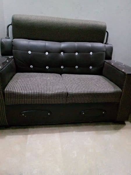 Sofa Set 6 Seaters / Wooden Sofa / Poshish Sofa 0