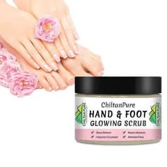 Hand and foot glowing scrub