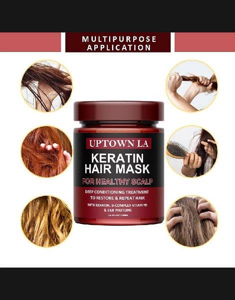 UPTOWN HAIR LA Keratin Mask 2