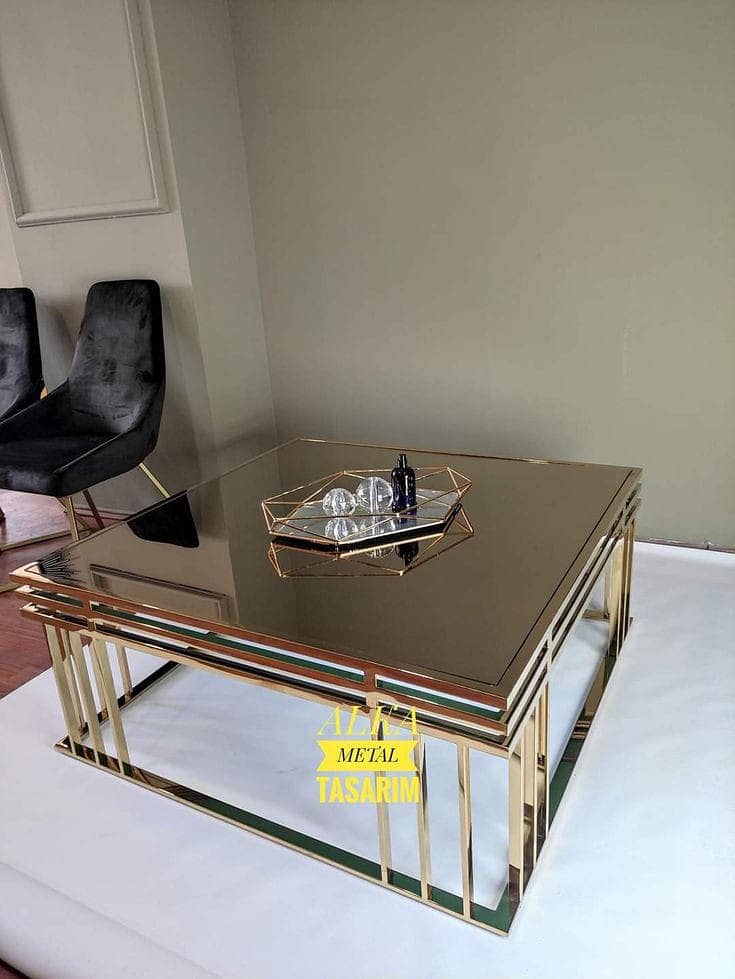 marble table / 3 set table/console table/ Dining table / Mirror table 18