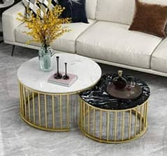 Dining table / Mirror table / marble table / 3 set table/console table