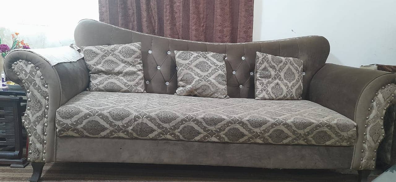 7-Seater Sofa Set (Almost new) 3