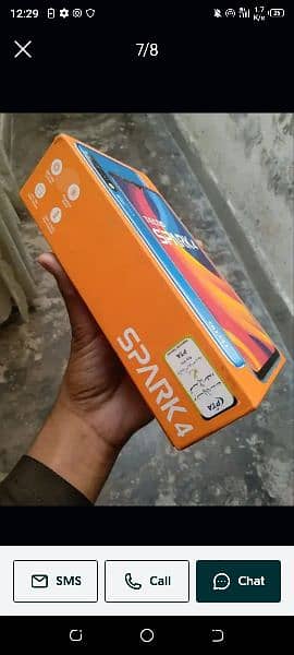 TECNO SPARK 4 BOX HA FAISALABAD HA MIL JYE GA 5