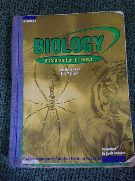 biology course book for o levels and gcse 0