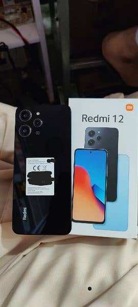 Redmi 12.  with. only Box  4/128 1