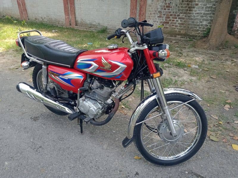 Honda CG 125 Model 2022 3