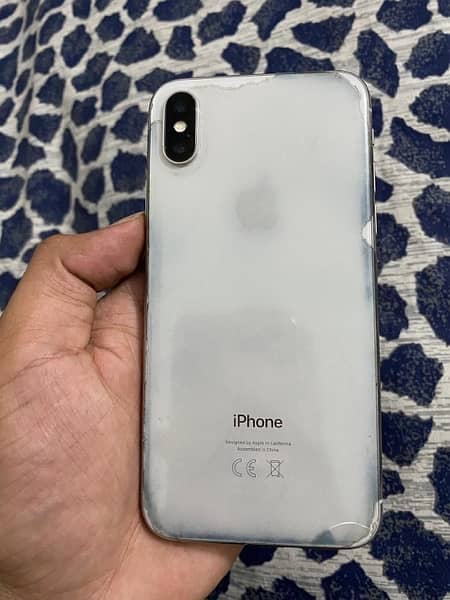 I phone x pta approved 64gb 0