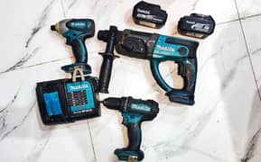 Makita 18v  orignal cordless tool set