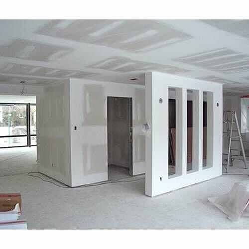 drywall/gypsum board partition/office partition/false ceiling work 2