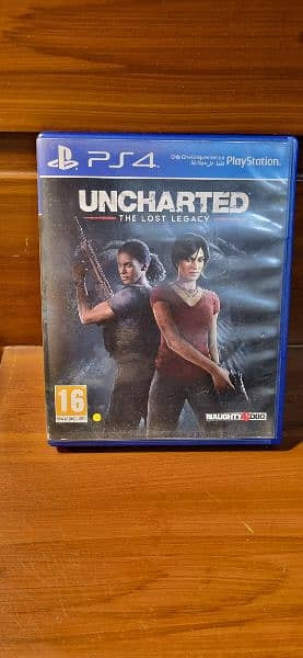 uncharted THE LOST LEGACY FOR PS4 4