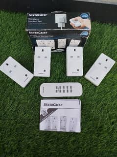 Remote control power radio sockets