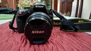 Nikon D5200+ 18-55mm Lense+ Charger+ Bag+ camera Box