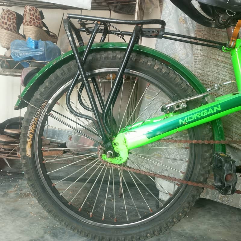 Morgan green cycle for sell, in good condition. 2